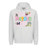 Dove Grey retro mother Premium Hoodie - JahusDesignShop