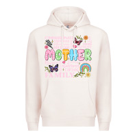 Pale Pink retro mother Premium Hoodie - JahusDesignShop