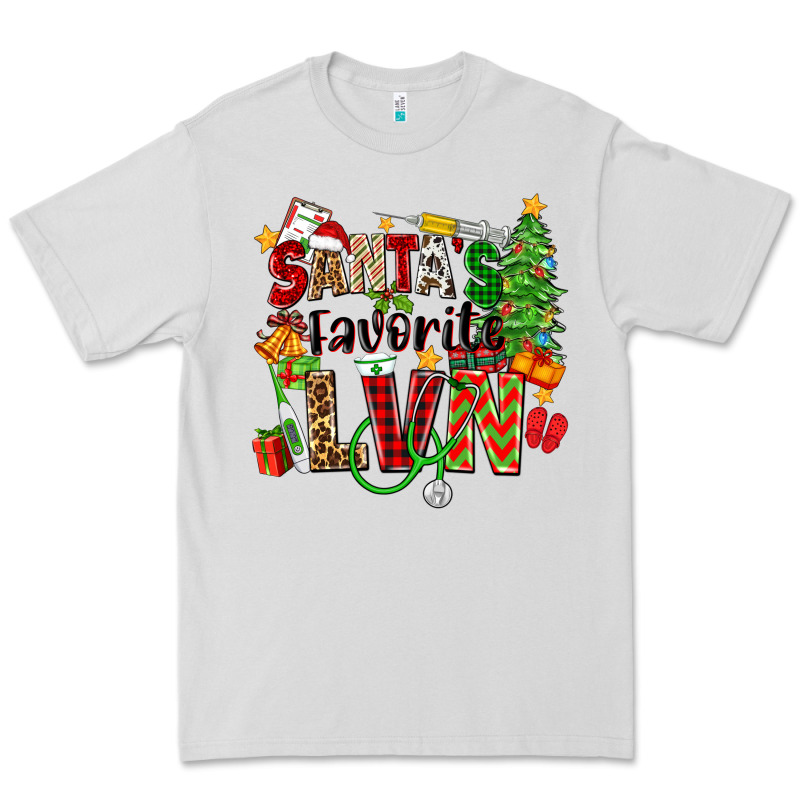 Santa's Favorite Lvn Premium Tee by Zillion Design Studio | Teevron