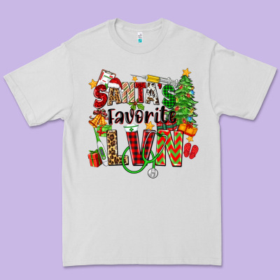 Santa's Favorite Lvn Premium Tee Designed By Zillion Design Studio