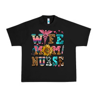 Black wife mom nurse Urban Heavy Tee - AdoDesignShop
