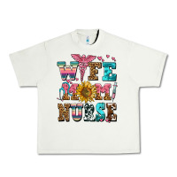 Pistachio wife mom nurse Urban Heavy Tee - AdoDesignShop