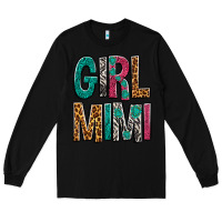 Black girl mimi Long Sleeve Tee - NancyCooperArtShop