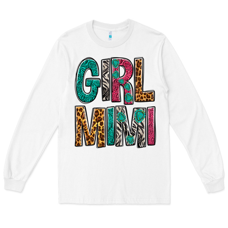 Girl Mimi Long Sleeve Tee by NancyCooperArtShop | Teevron