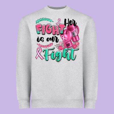 Her Fight Is Our Fight Heavyweight Sweatshirt Designed By Artiststas