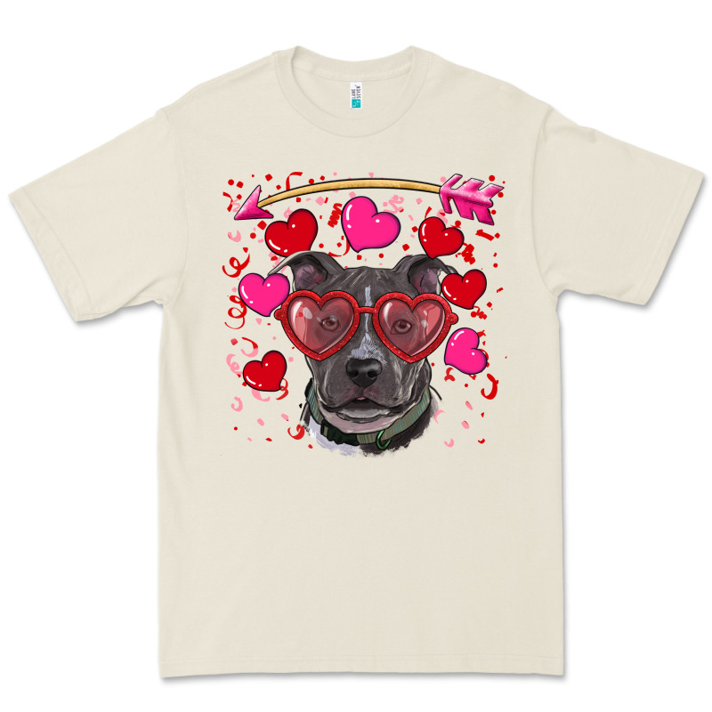 Valentine's Day  Pitbull Premium Tee by RanaPortraitStore | Teevron