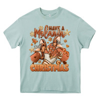 Arona Have a melanin Christmas black girl sneakers Heavy Core Tee - RanaPortraitStore