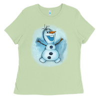Matcha olaf snowman Ladies Tee - AdoDesignShop