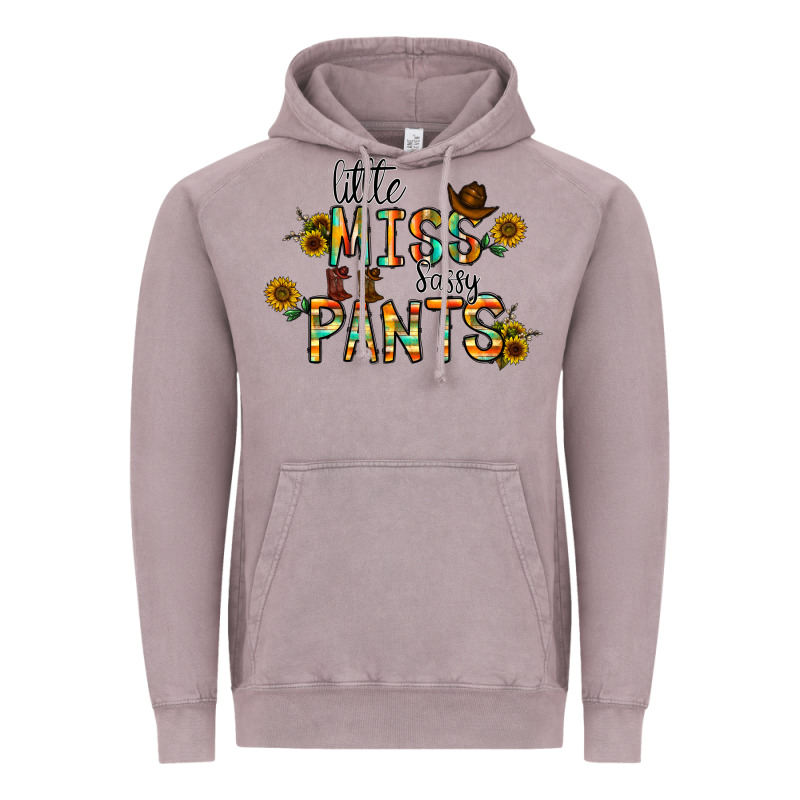 Little Mıss Sassy Pants Vintage Hoodie by CowhideDigitalArt | Teevron
