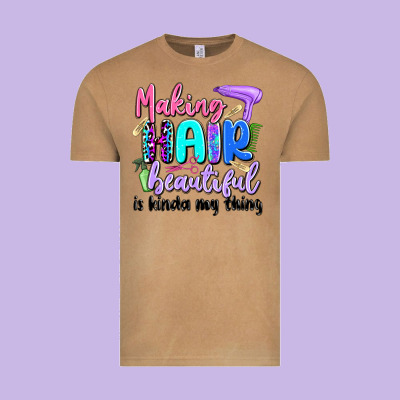 Making Hair Beautiful Is Kinda My Thing Vintage Tee Designed By Artiststas