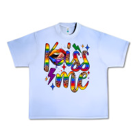Grape Ice kiss me Urban Heavy Tee - JahusDesignShop
