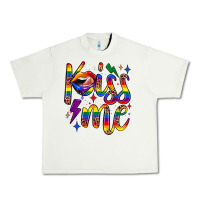 Pistachio kiss me Urban Heavy Tee - JahusDesignShop