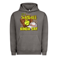 Pigment Tornado It's a Softball kinda day leopard Urban Hoodie - HowdyJamesFarm