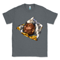 Charcoal Heather chocolate package Classic Tee - AdoDesignShop