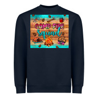 Navy camp fire squad Heavyweight Sweatshirt - JahusDesignShop