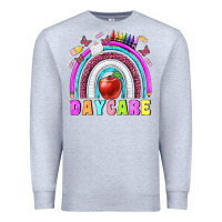 Heather Grey daycare Premium Sweatshirt - BundleAndBundleShop