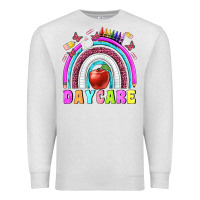 Oatmeal Heather daycare Premium Sweatshirt - BundleAndBundleShop