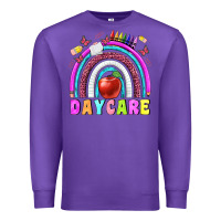 Purple daycare Premium Sweatshirt - BundleAndBundleShop