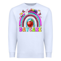 White daycare Premium Sweatshirt - BundleAndBundleShop