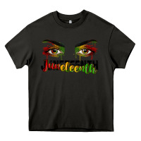 Asphalt Juneteenth eyes Heavy Core Tee - RanaPortraitStore