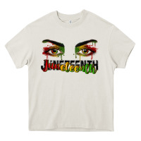 Cream Juneteenth eyes Heavy Core Tee - RanaPortraitStore