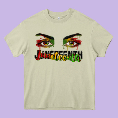 Heavy Core Tee Juneteenth eyes