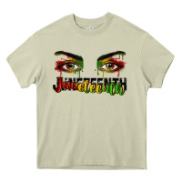 Mossy Juneteenth eyes Heavy Core Tee - RanaPortraitStore