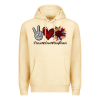Pina Colada peace love sunflower Premium Hoodie - Bettercallsaul