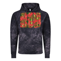 Cloud Black watermelon leopard pattern background Vintage Hoodie - HRA Design Shop