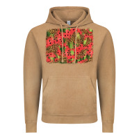 Vintage Camel watermelon leopard pattern background Vintage Hoodie - HRA Design Shop