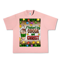 Salmon christmas fueled by cocoa and christ Urban Heavy Tee - Artiststas