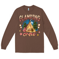 Chestnut glamping crew Long Sleeve Tee - NancyCooperArtShop