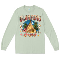 Matcha glamping crew Long Sleeve Tee - NancyCooperArtShop