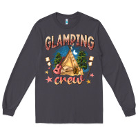 Smoke glamping crew Long Sleeve Tee - NancyCooperArtShop