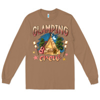 Toasted Coconut glamping crew Long Sleeve Tee - NancyCooperArtShop