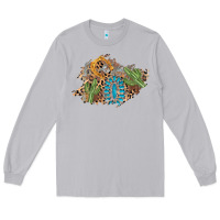 Moon Dust horseshoe leopard gemstone cactus patch Long Sleeve Tee - AdoDesignShop