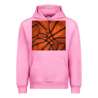 Fuchsia Pink distressed basketball pattern Urban Hoodie - TumblerDesignByShophia
