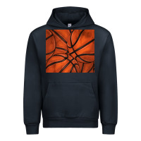Navy distressed basketball pattern Urban Hoodie - TumblerDesignByShophia