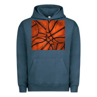 Pigment Midnight Navy distressed basketball pattern Urban Hoodie - TumblerDesignByShophia