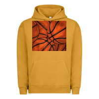 Pigment Peanut Butter distressed basketball pattern Urban Hoodie - TumblerDesignByShophia