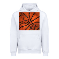 White distressed basketball pattern Urban Hoodie - TumblerDesignByShophia