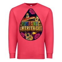 Cardinal teardrop Hispanic Heritage Premium Sweatshirt - BundleAndBundleShop