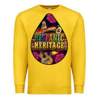 Lemon teardrop Hispanic Heritage Premium Sweatshirt - BundleAndBundleShop