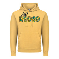 Vintage Mustard let's rodeo Vintage Hoodie - CowhideDigitalArt