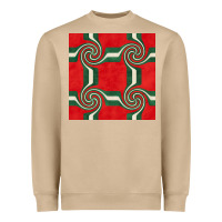 Mushroom retro christmas seamless pattern Heavyweight Sweatshirt - BundleAndBundleShop