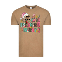 Vintage Coffee i m so freaking merry Vintage Tee - AdoDesignShop