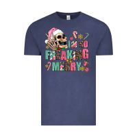 Vintage Denim i m so freaking merry Vintage Tee - AdoDesignShop