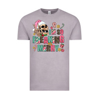 I M So Freaking Merry Vintage Tee | Teevron