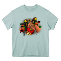 Arona Juneteenth black girl sneakers Heavy Core Tee - RanaPortraitStore
