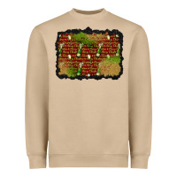 Mushroom christmas champagne background Heavyweight Sweatshirt - BundleAndBundleShop